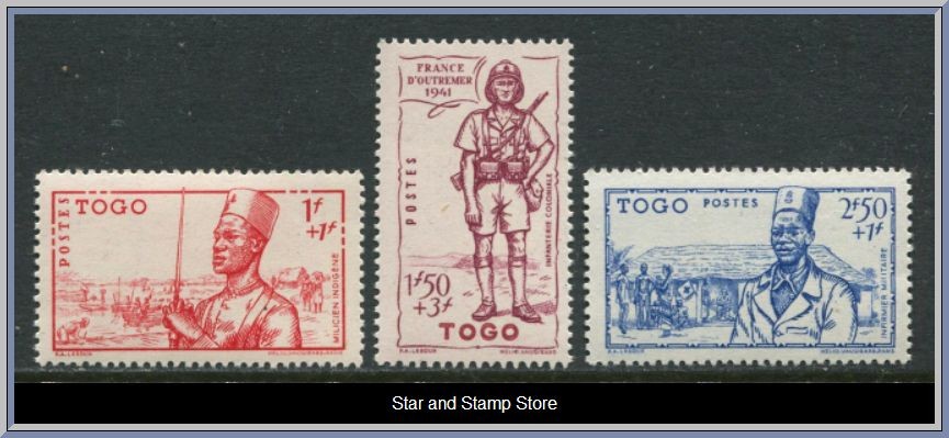 Togo | Mi 156-158