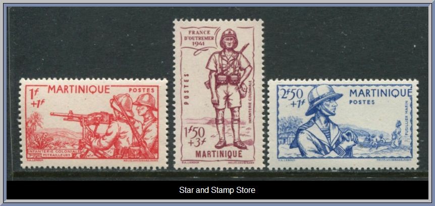 Martinique | Mi 187-189