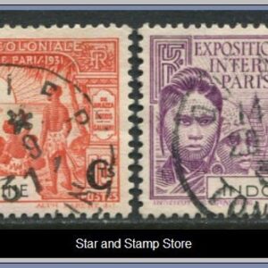 Franska Indochina  |  Mi 147-148