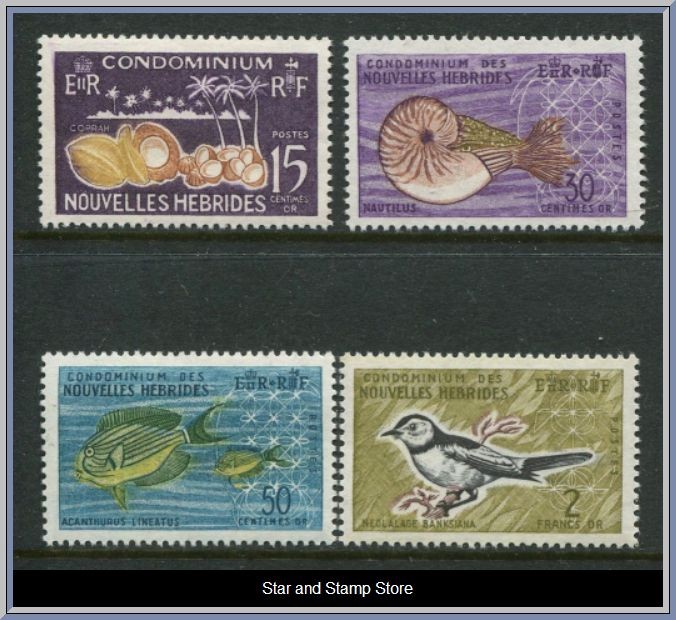 Nouvelle Caledonie | Mi 204-207
