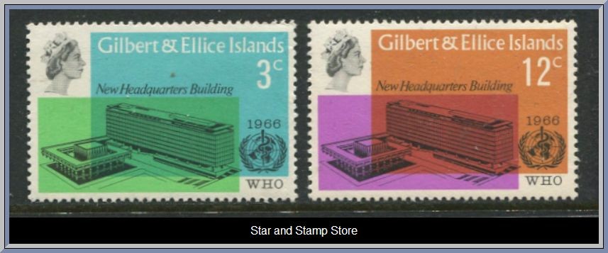 Gilbert & Ellice Islands | SG 127-128