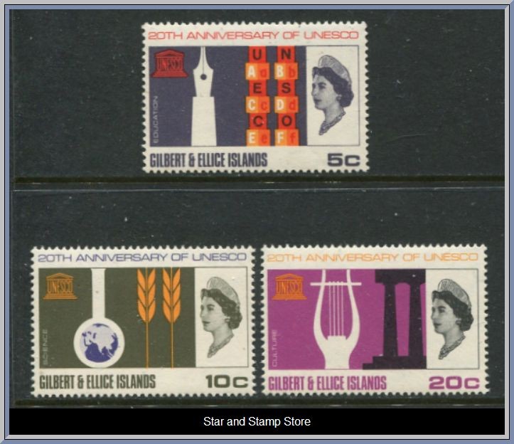 Gilbert & Ellice Islands | SG 129-131