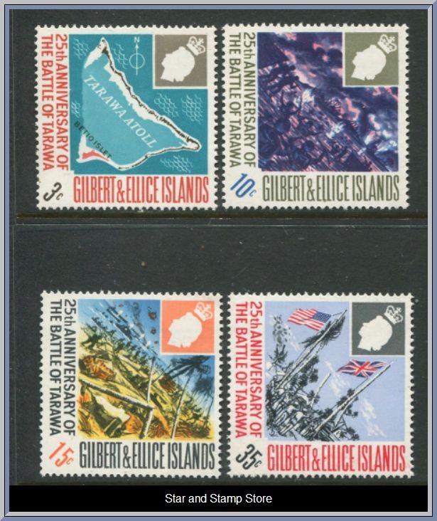 Gilbert & Ellice Islands | SG 150-153