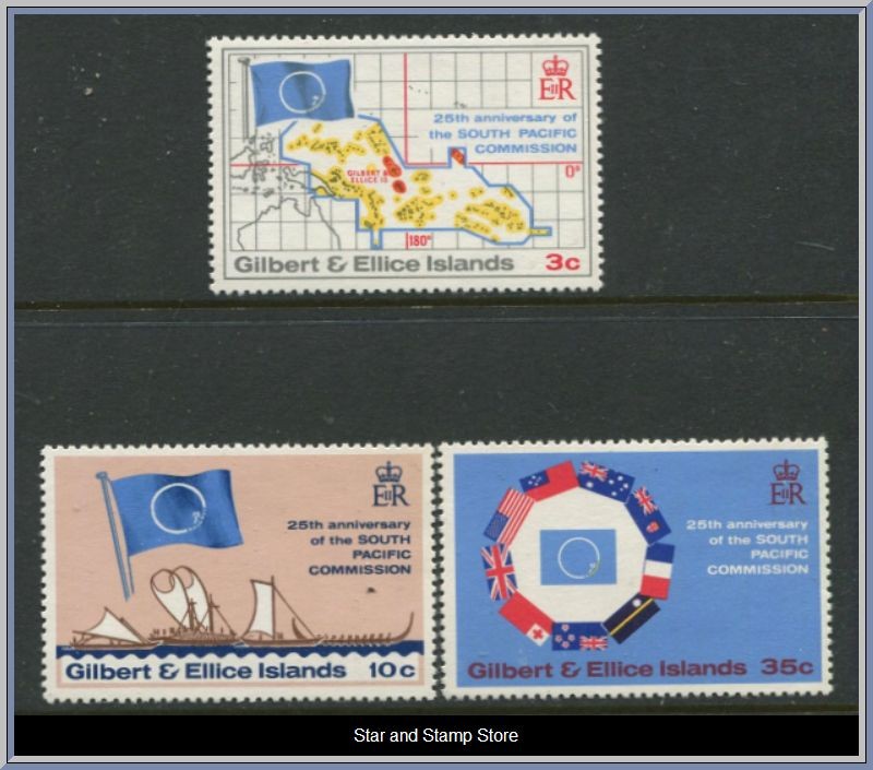 Gilbert & Ellice Islands | Mi 191-193