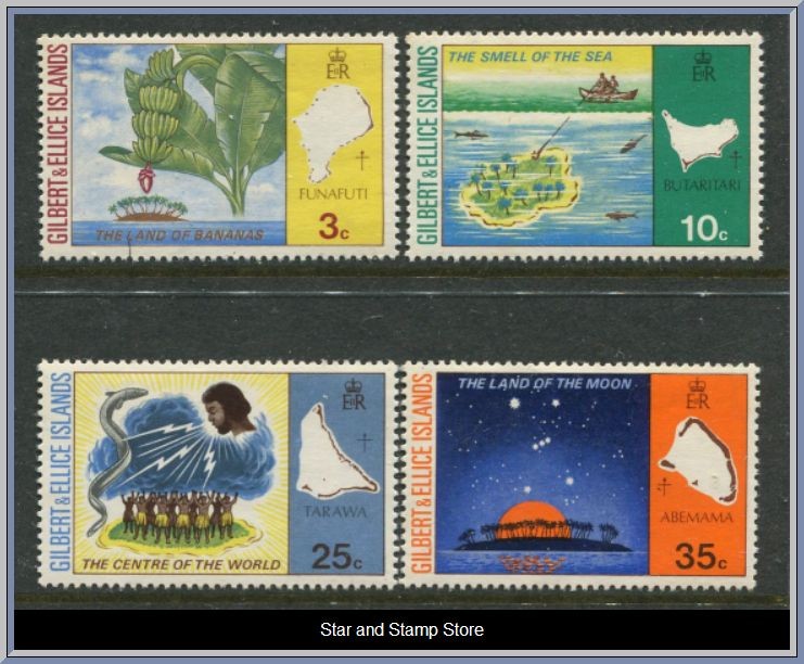 Gilbert & Ellice Islands | Mi 203-206