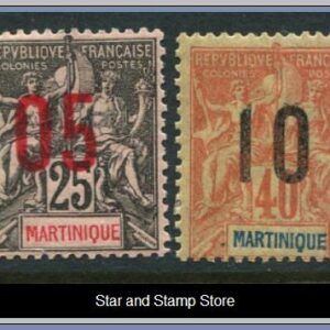 Martinique  |  Mi 73-76 I