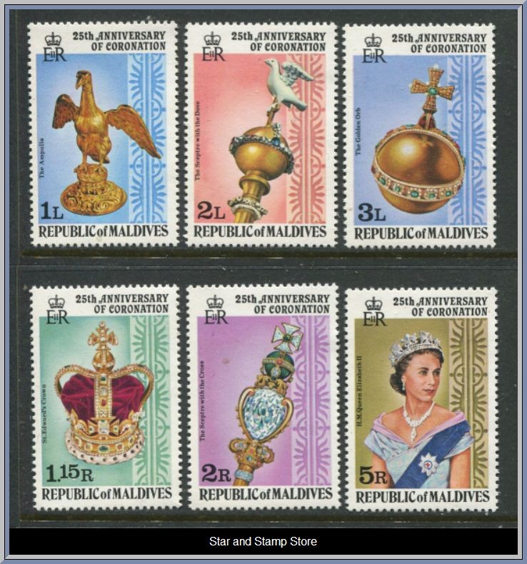 Maldiverna | Mi 765-770