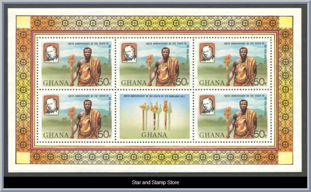 Ghana | Mi 817-820 A - Bild 2