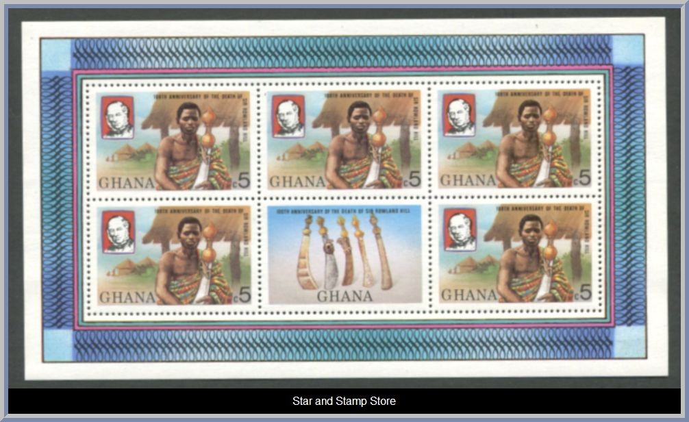 Ghana | Mi 817-820 A - Bild 4