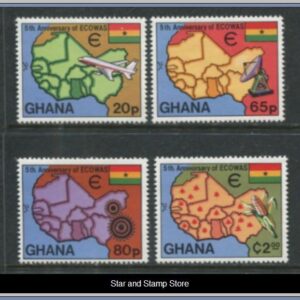 Ghana  |  Mi 848-851 A