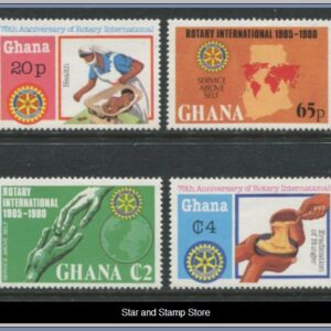 Ghana  |  Mi 864-867