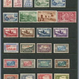 Senegal  |   Lot felfria märken