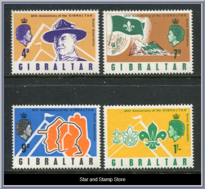 Gibraltar | SG 223-226