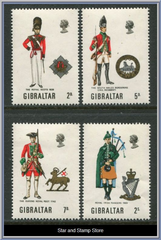 Gibraltar | SG 248-251