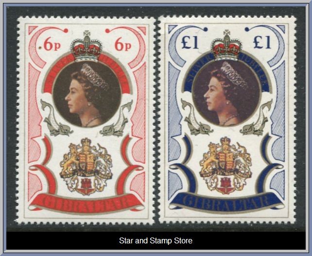 Gibraltar | Mi 346-347