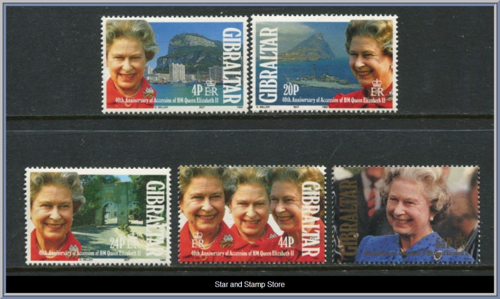 Gibraltar | Mi 633-637