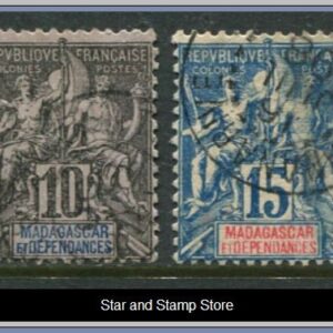 Madagascar  |  Mi 31-33, 35