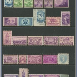 USA  |   Lot felfria märken