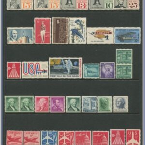 USA  |   Lot felfria märken