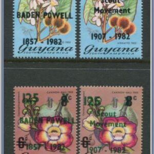 Guyana  |  Mi 751-752, 756-757