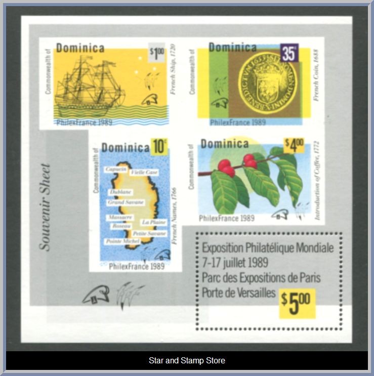 Dominica | Mi Block 148