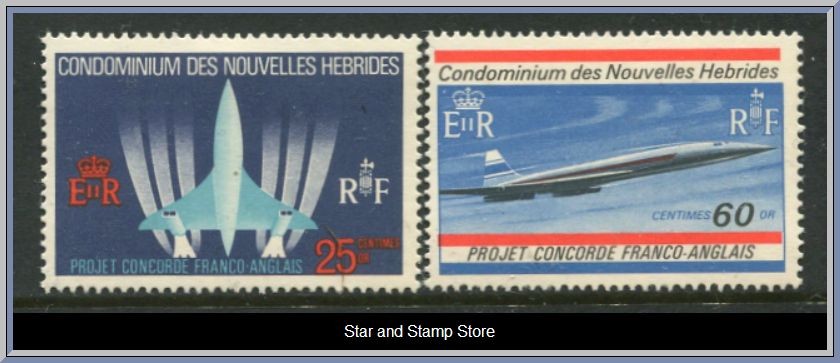 Nouvelles Hebrides | Mi 275-276