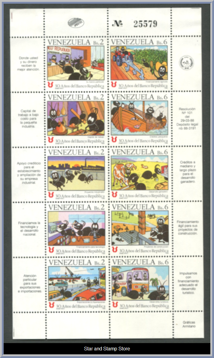 Venezuela | Mi 2512-2521