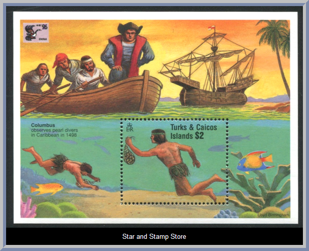 Turks and Caicos Islands | Mi Block 160