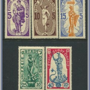 Danzig  |  Mi 276-280