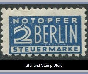 Amerikanska och Brittiska zonen  |  Mi 2 BB Z - Fläck i 2.an