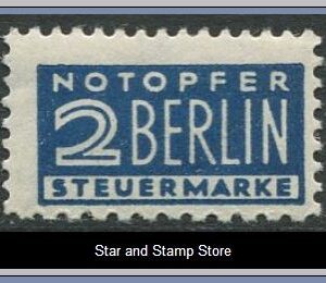 Amerikanska och Brittiska zonen  |  Mi 2 BB Z