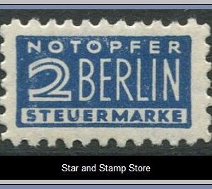 Amerikanska och Brittiska zonen  |  Mi 2 A Z a