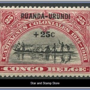 Belgisk besittning Deutsch-Ostafrika  |  Mi 36