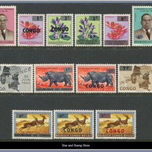 Kongo-Kinshasa | Mi 178-190