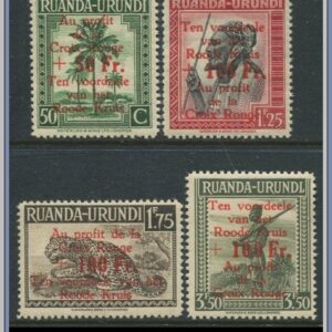 Ruanda-Urundi  |  Mi 101-104