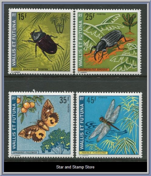 Wallis et Futuna | Mi 254-257