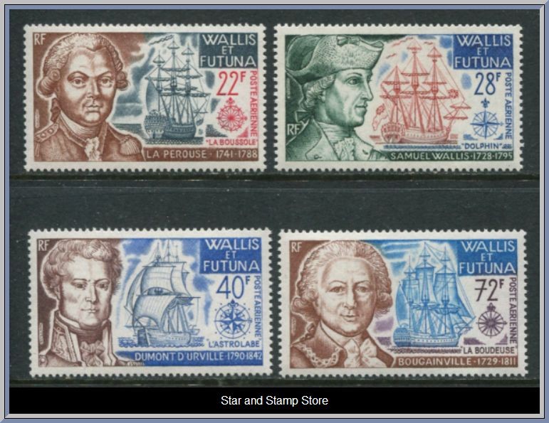 Wallis et Futuna | Mi 242-245