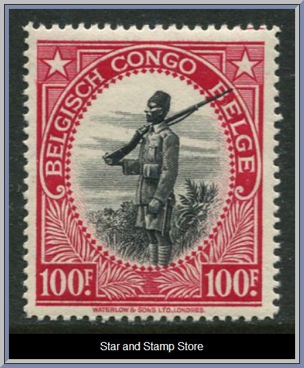 Belgiska Kongo | Mi 206