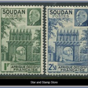 Franska Sudan | Mi 135-136