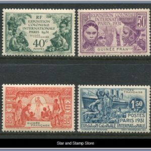 Franska Guinea  |  Mi 117-120
