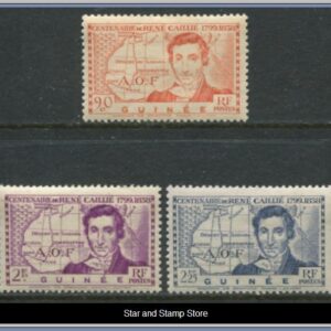 Franska Guinea  |  Mi 162-164