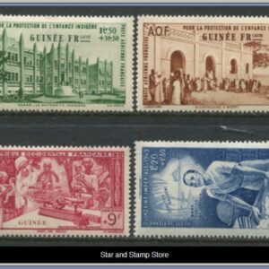 Franska Guinea  |  Mi 186-189