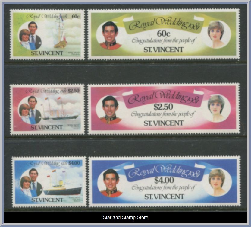 St Vincent | Mi 608-613 A
