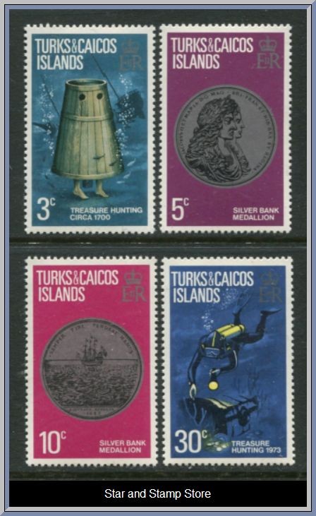 Turks and Caicos Islands | Mi 301-304