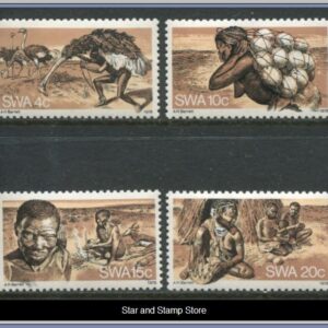 South West Africa  |  Mi 444-447