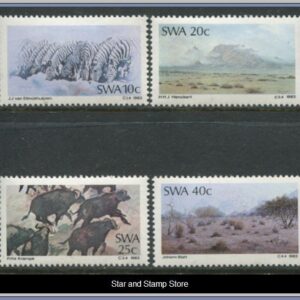 South West Africa  |  Mi 541-544