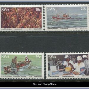 South West Africa  |  Mi 545-548