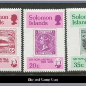 Solomon Islands  |  Mi 381-383