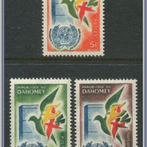Dahomey | Mi 187-189