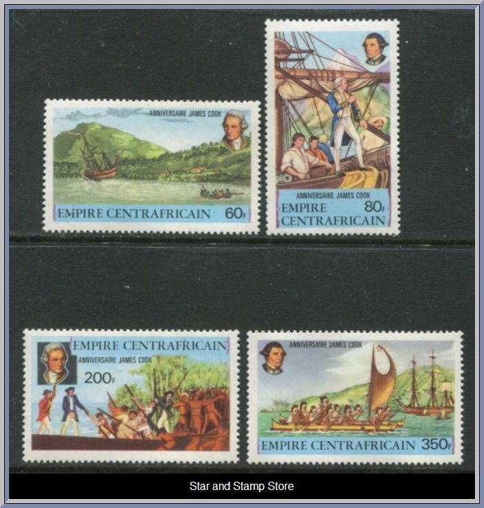 Centralafrikanska republiken | Mi 555-558